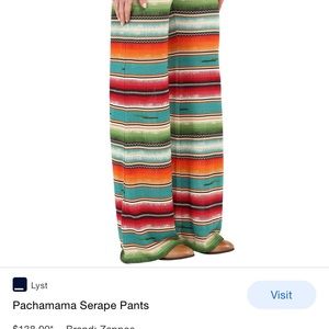 BEAUTIFUL SERAPE Double D Ranch lounge pants